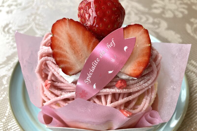 いちごのモンブラン🍓